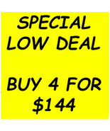 SPELL WORKS ONLY ( NO JEWELRY) PICK ANY 4 FOR $144  OFFERS MAGICK WITCH ... - $480.00
