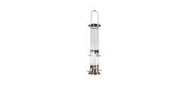 Woodlink NATUBE6 Audubon 4 Port Mixed Seed Tube Feeder, Brushed Copper - €29,55 EUR