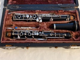 Buffet Crampon Evette &amp; Schaeffer Paris Intermediate Wood Oboe Triebert ... - £947.19 GBP