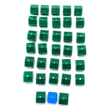 1999 Monopoly Replacement 32 Green Houses 1 Blue House Freebie Parker Bros - £6.01 GBP