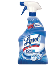 Lysol Power Bathroom Cleaner Spray Island Breeze 32.0oz - £16.50 GBP