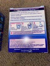 Efferdent Dental Bath Brush Tablet Cleanser Kit Dentek Comfort Kit Set - £14.17 GBP