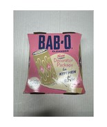 BAB-O Cleaner Cleanser Decorator Package for Kitchen and Bath NOS Gold Can  - €37,79 EUR