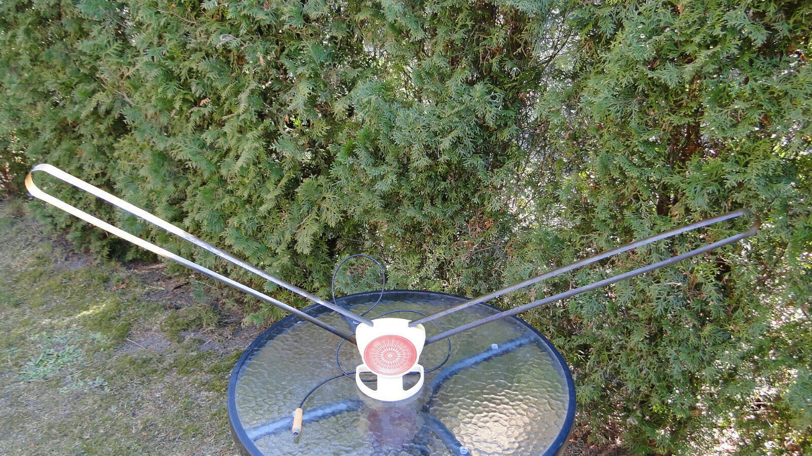 Vintage Soviet USSR Russian Retractable Indoor TV Rabit Ears Antenna ATP-65 - $24.75
