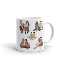 Anime Couple Mug, Anniversary Gift, Couple Mug, Personalized Cartoon Mug, Girlfr - £14.68 GBP