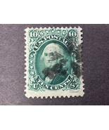 1861-62 U.S. Postage Stamp #68 Washington Used Sound - £17.75 GBP