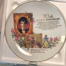 Avon 20th Anniversary decorative plate with 22k gold trim, 8.5&quot; - $31.95