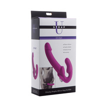 Strap U Evoke Vibrating Strapless Silicone Strap-On Dildo - £78.80 GBP