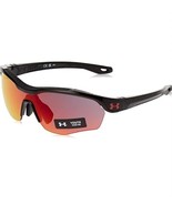 New Under Armour UA YardDual Jr. Sport  Sunglasses  MT Black/ Infrared M... - $802.83 MXN