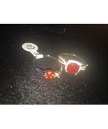 Red Gem Ring Size 20 Fashion Set - €18,64 EUR