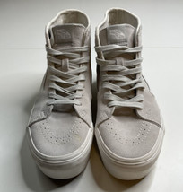 Vans SK8-Hi Tapered Stick form Gray Suede Platform Sneakers Women’s Size... - $54.35