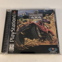 TNN Motorsports Hardcore 4X4 (PlayStation 1, 1996) PS1 CIB Black Label - $5.93