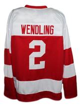 Any Name Number Team Japan Retro Hockey Jersey New Red Any Size image 2