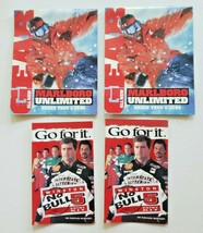 Vintage 1990&#39;s  Lot of 4 Marlboro Cigarettes / Winston Cup Advertisement... - £7.16 GBP