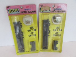 Atlas HO #62 Left Hand Manual Switch Machine 2 Packages Sealed E - $6.88
