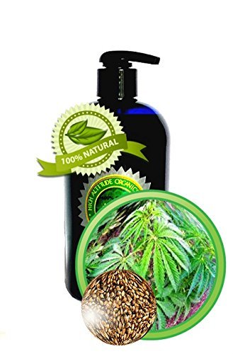 Hemp Seed Oil - 16oz - Virgin, Cold-pressed - Omega 3, Omega 6, antioxidants, ca