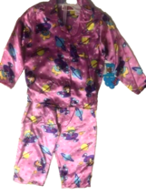2-pc Kids Toddler Pajama Pj Lounge Set Pants + Long Sleeve Top PINK 2T S... - £7.57 GBP