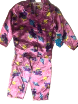 2-pc Kids Toddler Pajama Pj Lounge Set Pants + Long Sleeve Top PINK 2T S... - £7.46 GBP