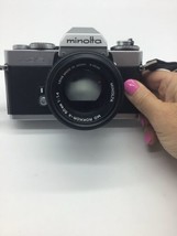 Vintage Minolta XD 5 Camera &amp; MD ROKKOR-X 50 mm 1:1.4 Lens. Works. - $102.61