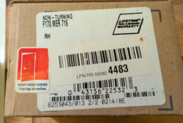 Schlage F170 MER 716 Right-Hand Non-Turning Door Handle  – New  (Old Stock) - $4.46