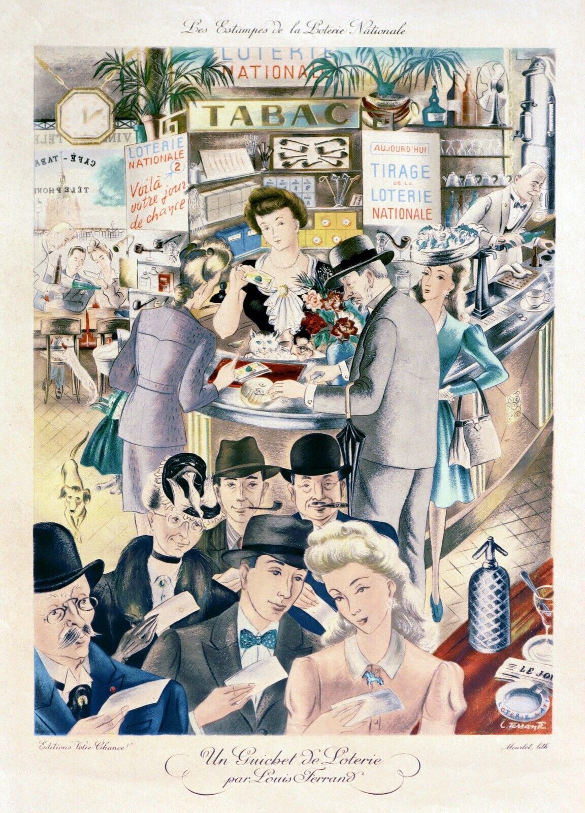 11331.Decor Poster.Room interior.Vintage wall art.French Nouveau store.7 Eleven