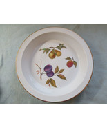 Vintage 1960s Royal Worcester, Evesham gold edge Serving Dish 10.5&quot; - $17.37