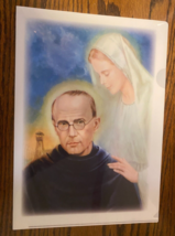 Saint Maximilian Kolbe Vinyl Folder, New from Japan - £12.24 GBP