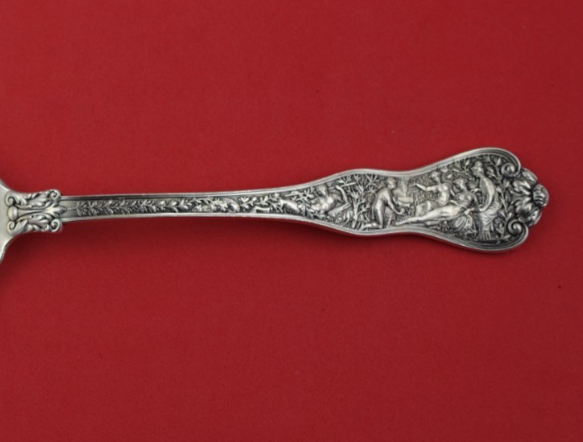 Olympian by Tiffany and Co Sterling Silver Fish Server Design Blade Small 11 1/4 Item image 3
