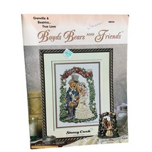 Boyds Bears and Friends Cross Stitch Pattern Leaflet Book Stoney Creek B... - $8.90