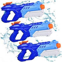 3 Pack Water Guns For Kids Adults - 600Cc Squirt Guns Super Water Blaster Soaker - £30.75 GBP