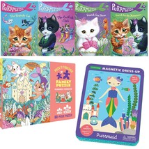 Purrmaids Book Series Set with 4 Books (Scaredy Cat, Catfish Club, Seasick Sea H - £47.95 GBP