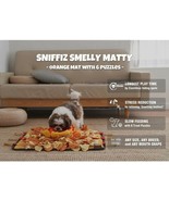 Sniffiz Smelly Matty Snuffle Mat for Dogs - Large Nosework  Orange Mat - $31.24 CAD