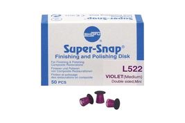 SHOFU - Super Snap Dark Violet Double Sided (Medium) Disk Bx/50- Refill ... - £19.00 GBP