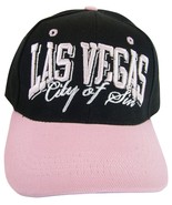 Las Vegas City of SIn Men&#39;s Curved Brim Adjustable Baseball Cap Hat Blac... - £11.95 GBP