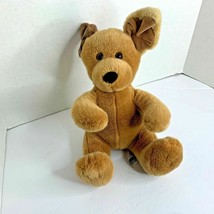 Build A Bear Dog Puppy Brown 10 in Tall Seated Plush Stuffed Animal Toy  - £10.09 GBP