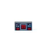 Red Monitor Control Panel 2X1 Piece Toys Minifigures - $2.55