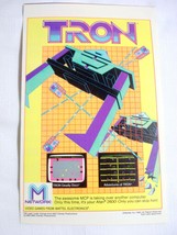 1983 Color Ad Tron M Network game For Atari 2600 - £6.18 GBP