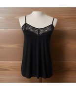 White House Black Market Sz S Lace Camisole Spaghetti Adjustable Straps ... - $19.04 CAD