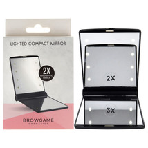 Lighted Compact Mirror by Browgame for Women - 1 Pc Mirror - $17.12