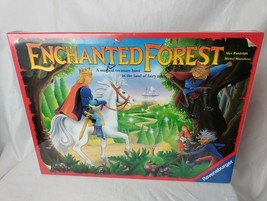 Vintage Enchanted Forest Magical Fairy Tale Treasure Hunt Board Game 199... - $34.75