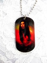 BOB MARLEY YA MON&#39; SPIRAL RASTA COLORS PENDANT 25&quot; BALL CHAIN NECKLACE F... - $3.37