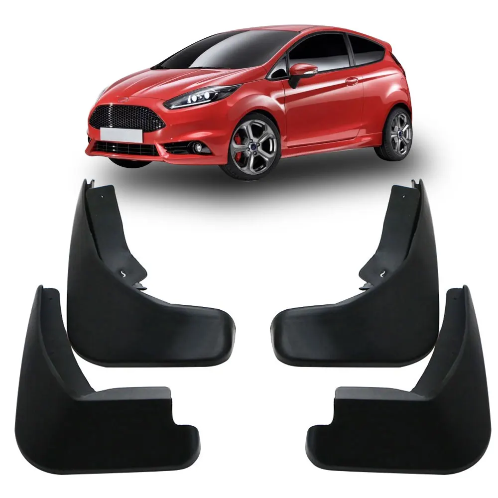 4Pcs ABS Car Front Rear Mud Flaps Mudguards Fender Splash Guards Cover for Ford - £10.94 GBP