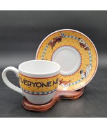 MARY ENGELBREIT Tea Cup &amp; Saucer Collection Everyone Needs Their Own Spo... - $11.87