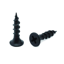 Screw Drywall #6 X 3/4&quot; Black Phillips Drywall Screws with Sharp Point, ... - £10.04 GBP