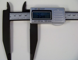 3 Inch Long Jaw 6&quot; Fractional Sae And Metric Decimal Electronic Digital Caliper - £21.51 GBP
