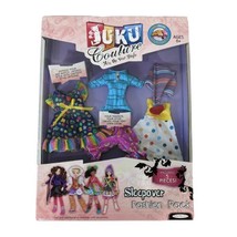 Juku Couture Pajamas PJ&#39;s for Sleepover Clothing for Dolls - £23.59 GBP