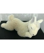 Aurora Plush Llama 12&quot; Embroidered Nose and Mouth Realistic Plastic Eyes  - £11.02 GBP