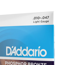 3-Sets D&#39;Addario EJ38 12-String Phosphor Bronze Light Acoustic Guitar Strings - £43.15 GBP