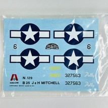 Italeri B-25 H/J Versions Gun Ship Mitchell 129 1:72 Scale Model Kit Dec... - $7.91