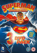 Superman: Animated Collection DVD (2013) Curt Geda Cert 12 3 Discs Pre-Owned Reg - £14.94 GBP